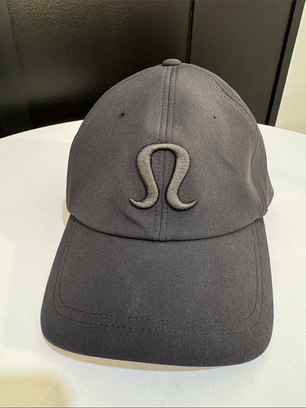 lululemon athletica Black Logo Baseball Cap